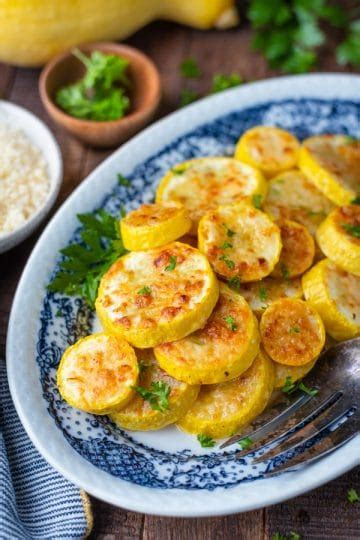 Roasted Yellow Squash 3 Ingredients The Seasoned Mom