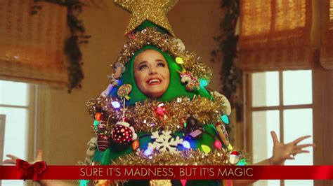 katy perry dresses as a christmas tree and pink duets with her daughter for disney singalong