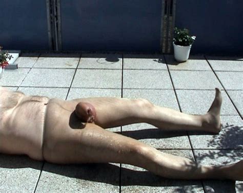 Mature Gay In Pantyhose Shows Peeing Outside Gay Pissing