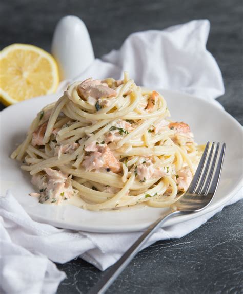 Creamy Salmon Pasta In A Dill Sauce Dont Go Bacon My Heart
