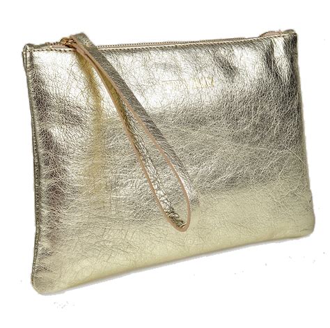 Reaction tiktok kekeyi, auto ngakak. Gold Leather Clutch with Jane or Ruby Satin Lining by ...
