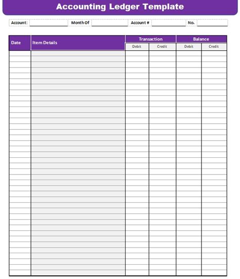 If you are asked for references, that information should be presented on a separate paper. 5+ Accounting Ledger Sample Template | welding rodeo Designer
