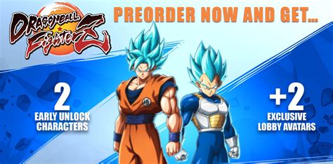 And dragon ball super (2015); Dragon Ball FighterZ - Pre-Order Bonuses | Game Preorders