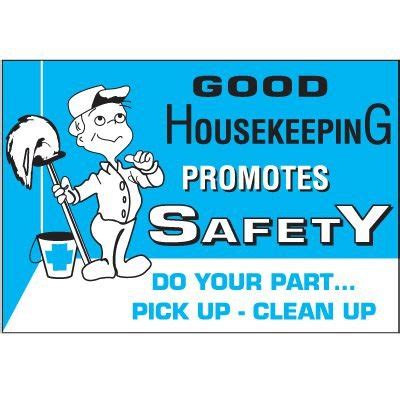 Good Housekeeping Promotes Safety Wallchart Safety Poster Emedco Com