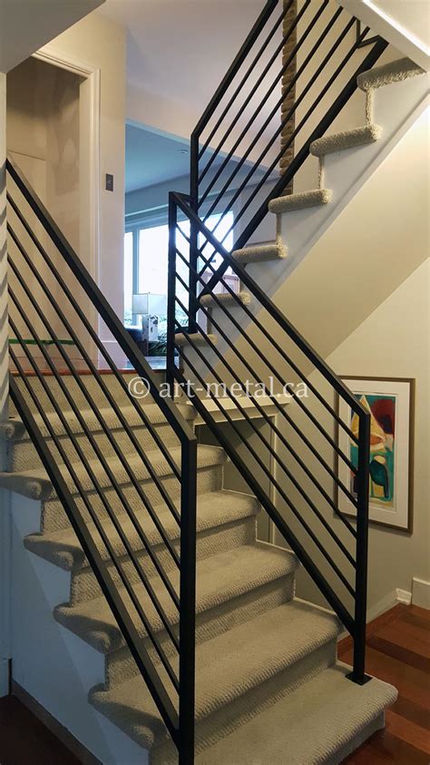 Modern Interior Railing Curved Railings Make All The Difference