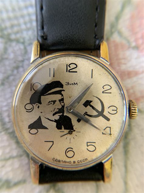 Wts Vintage Zym Soviet Watch With Lenin On The Dial Rwatchexchange