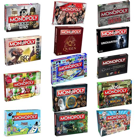 Monopoly Board Game Special Editions Ebay