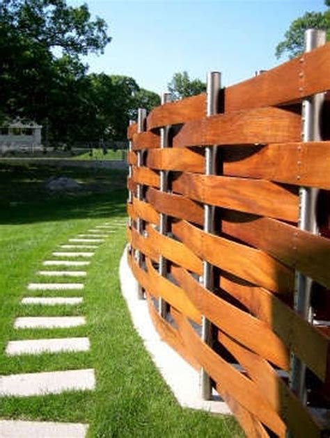 Including back garden fences, front. Stunning Creative Fence Ideas for Your Home Yard 53 ...