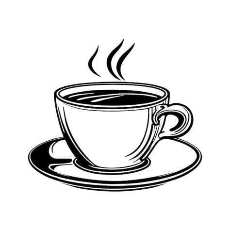 Premium Vector Cup Of Coffee Hand Drawn Icon