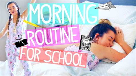 Morning Routine For School 2015 Youtube
