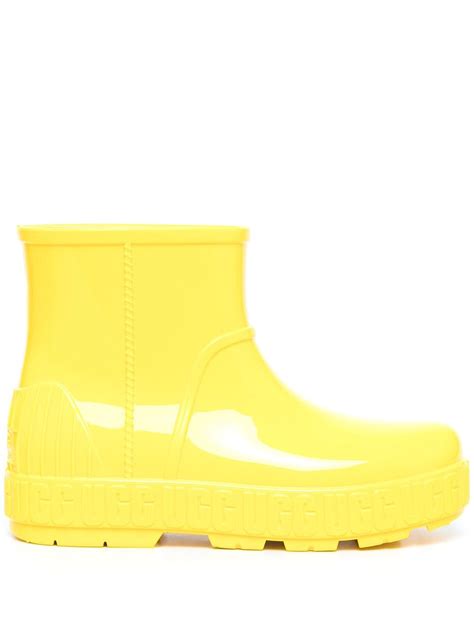 Ugg Drizlita Wellington Boot In Yellow Modesens