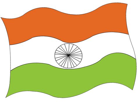 India Flag Clip Art Clipart Best