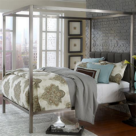 Full tutorial can be found at. Hillsdale Chatham Upholstered Canopy Bed & Reviews | Wayfair