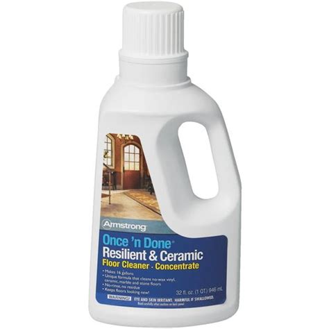 Armstrong Once And Done Resilient And Ceramic Floor Cleaner Concentrate