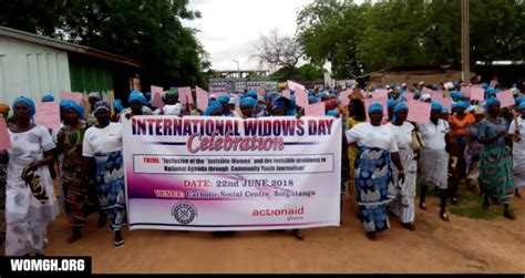 Photos Wom Ghana Celebrates 2018 International Widows Day Wom Ghana