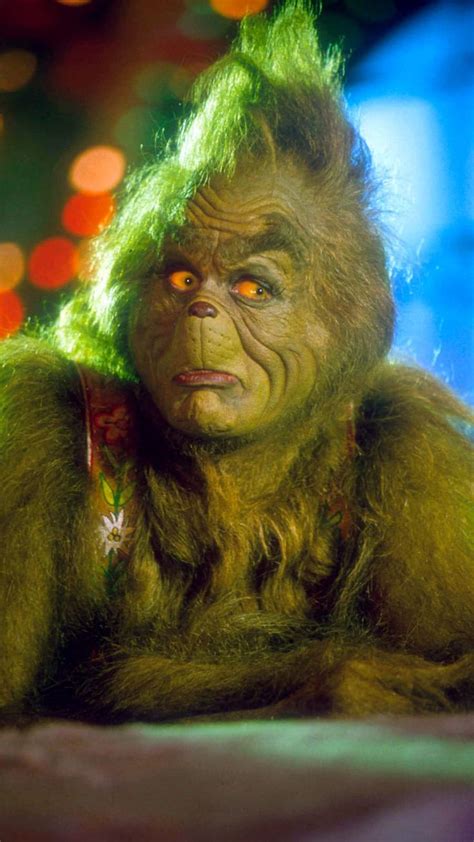 Jim Carrey As The Grinch