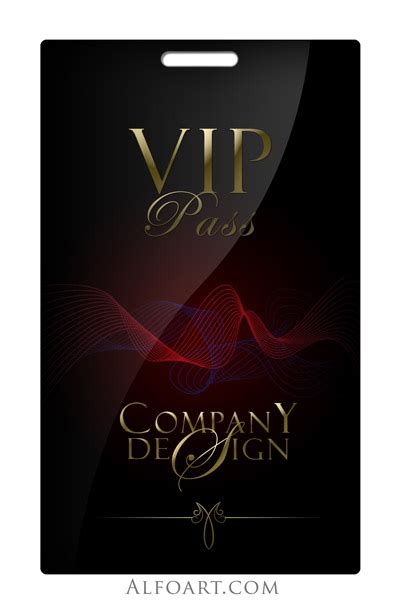 Tutorial On How To Make Elegant And Glossy Black Vip Pass With Gold