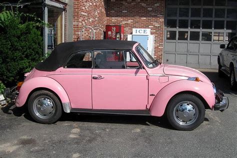Pink Vw Beetle Vw Beetle Convertible Pink Vw Beetle Pink Volkswagen