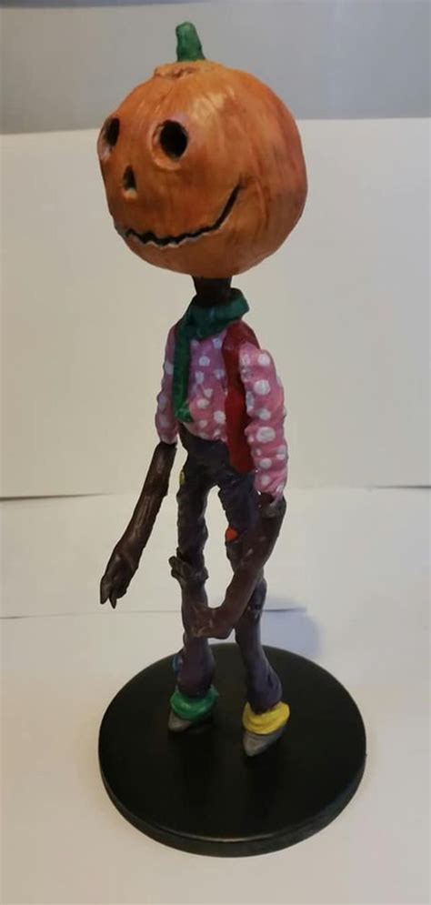 Jack Pumpkinhead Return To Oz Inspired Resin Model Sculpture Etsy