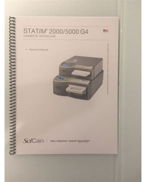 Scican Statim 5000 G4 Cassette Autoclave Sterilizer