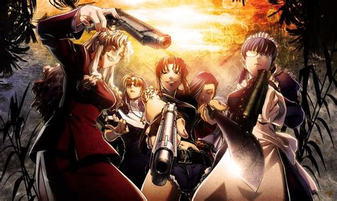 1080p Free Download Black Lagoon Gun Nun Revy Roberta Shenhua Guns