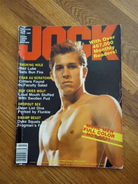 Jock July Playgirl Like Vintage Rare Gay Male Interest Magazine Picclick