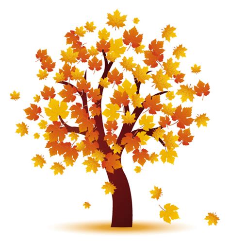 Cartoon Fall Tree