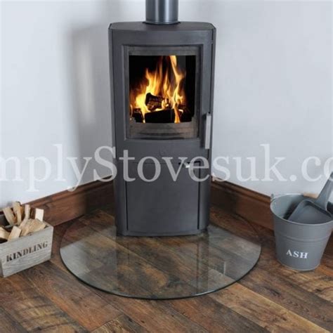 Teardrop Glass Hearth Simply Stoves
