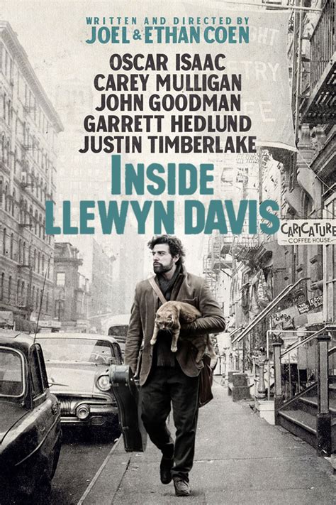 Inside Llewyn Davis Poster Artwork Justin Timberlake Carey Mulligan Adam Driver Oscar Isaac
