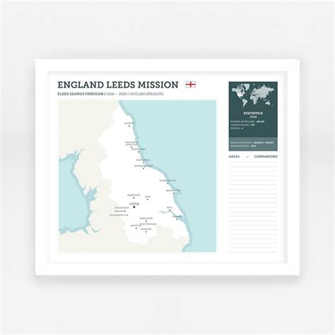 Lds Missionary Map Lds Mission Map Custom Mission Map