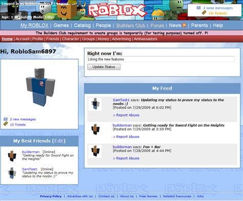 Roblox Homepage Roblox Wikia Fandom Powered By Wikia
