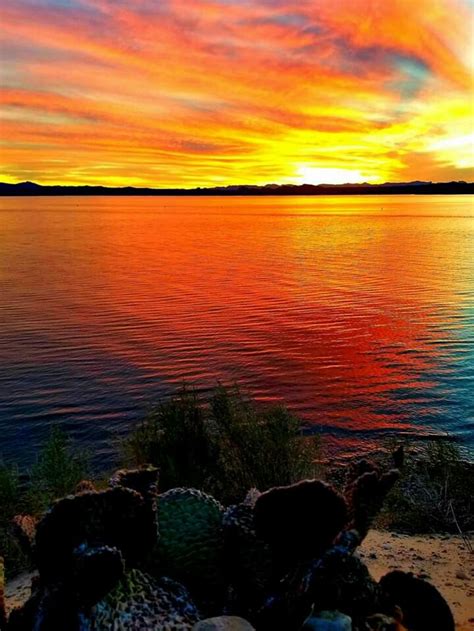 Lake Havasu Lake Havasu Arizona Tucson Az Celestial Sunset Outdoor