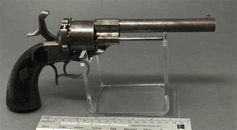 Lefaucheux M1854 Cavalry Pinfire Revolver By Lepage Of Paris