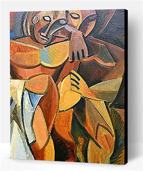 Friendship By Pablo Picasso Abstract Paint By Numbers Paint By