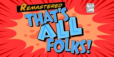 Thats All Folks Font Download
