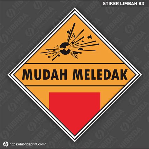 Stiker Label Limbah B Mudah Meledak The Best Porn Website