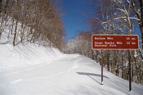 Winter Walks On Blue Ridge Parkway Near Asheville
