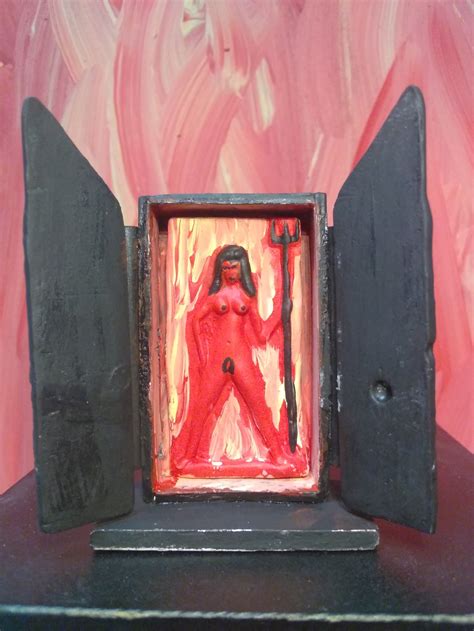 The Pomba Gira Magic Sexual Altar Box3x2santeria Etsy
