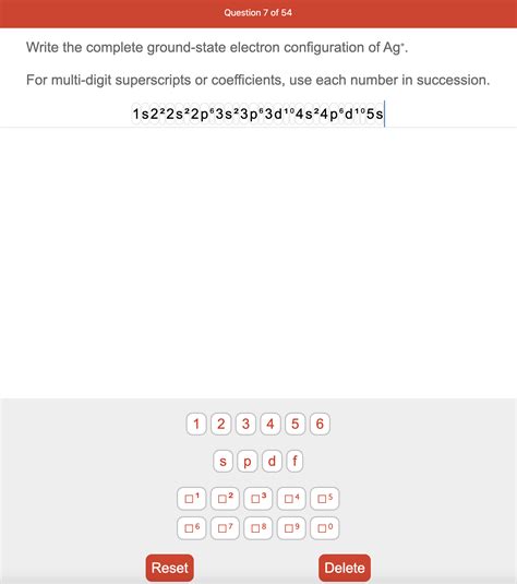 Solved Write The Complete Ground State Electron Chegg Com