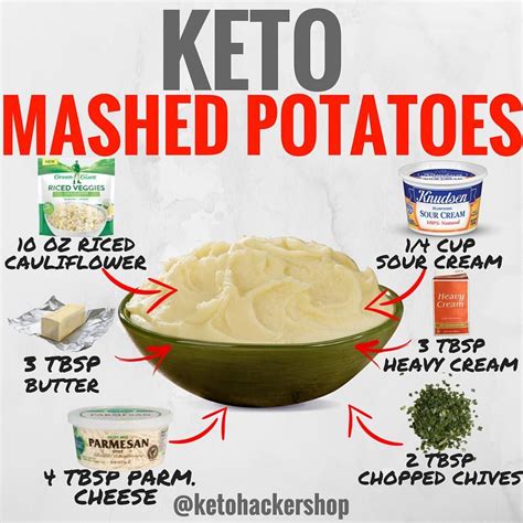 Keto Mashed Potatoes Here Is A Delicious Recipe For Cauliflower Mashed