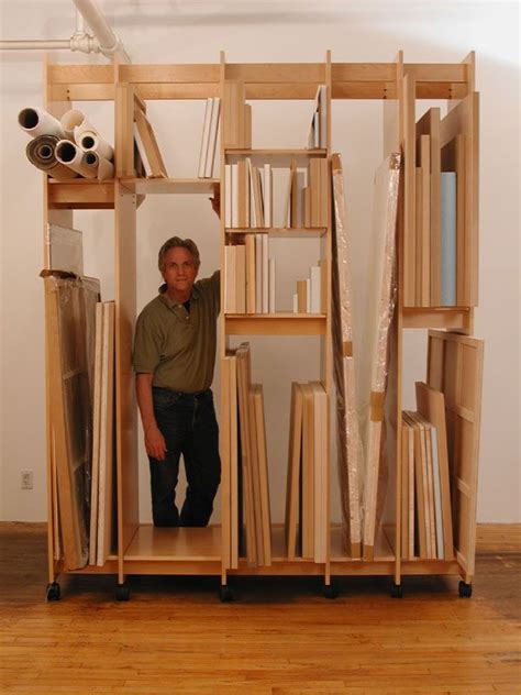 Art Storage System For The Storage Of Art Made By Art Boards Archival
