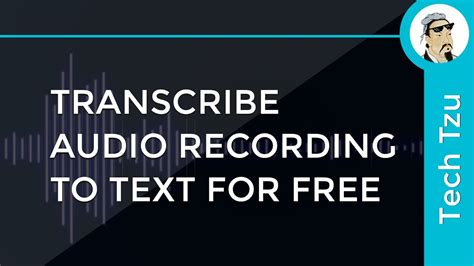 Check spelling or type a new query. Transcribe Audio Recording to Text FOR FREE! - YouTube