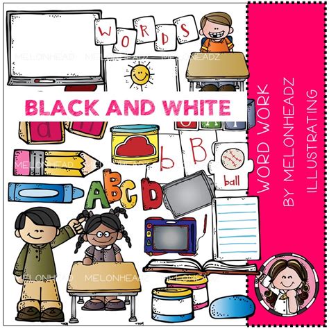 Word work clip art
