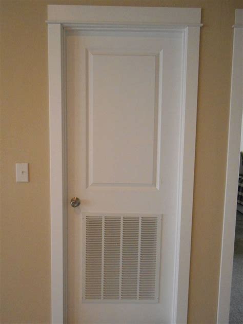 Exterior Utility Door With Vent F