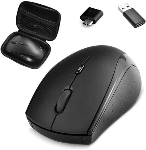 Type C Wireless Mouse Usb C Gaming Wireless Mice 24g Silent Ergonomic