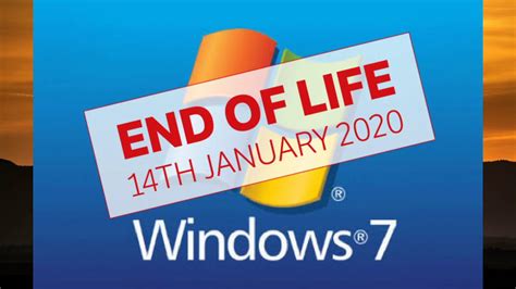 Last Look At Windows 7 End Of Support Youtube
