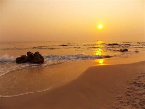 Sunset In Hua Hin Thailand Stock Photo Image Of Water Thailand