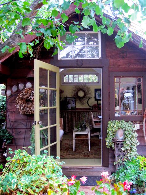 Their backyard was bland with no gardens and an old shed, but her $10 idea changed everything! 12 Creative Backyard Shed Makeover Ideas - Urban Gardens