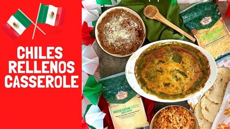 Likewise, chile rellenos are often served with a simple tomato salsa. Chile Relleno Casserole (How To) - YouTube