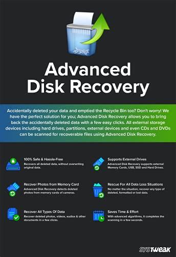 Systweak Advanced Disk Recovery Software 1 Pc 1 Jaar Via De Post